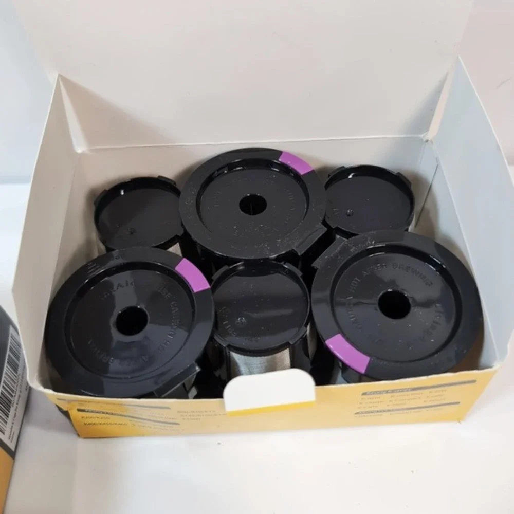 12 Keurig 2.0/1.0 Reusable Refillable Single Coffee Replacement Mesh Filter KCup